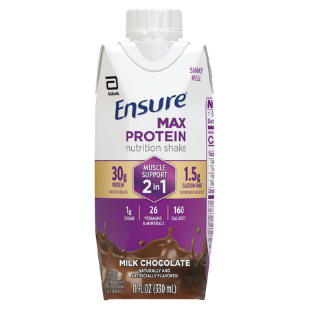 Ensure Max Protein 2-in-1 Muscle Support Nutrition Shake (Pack of 15)