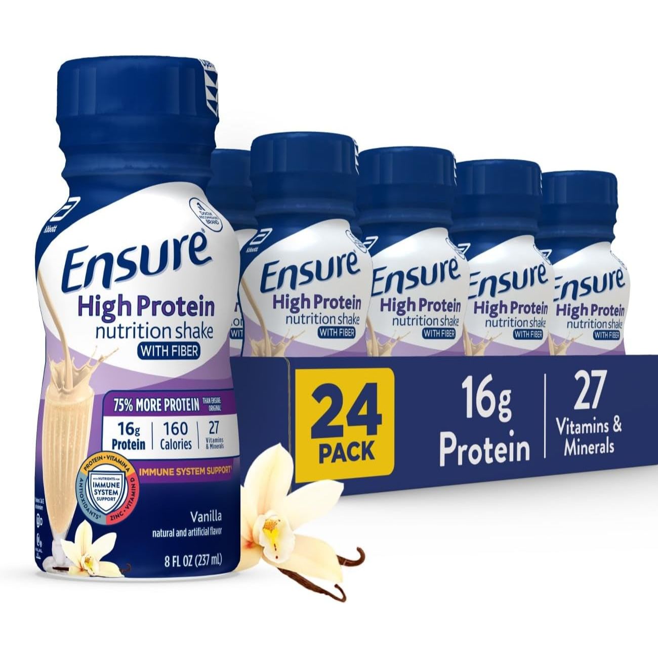 Ensure High Protein Nutrition Shake (Pack of 12)