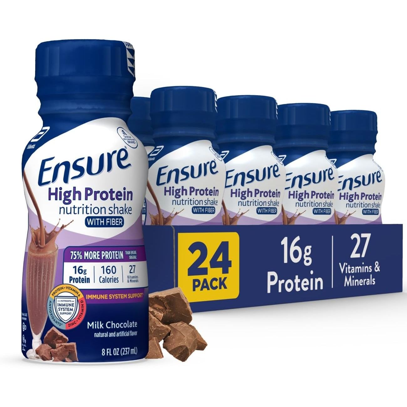 Ensure High Protein Nutrition Shake (Pack of 12)